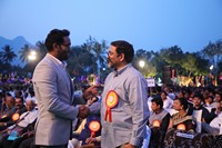 Mohan Babu 2018 Birthday Celebrations at Sree Vidyanikethan